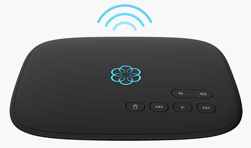 Système de téléphonie résidentielle noir de Ooma Telo.